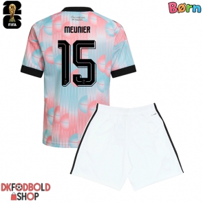 Belgien Thomas Meunier #15 Udebanesæt Børn VM 2026 Kort ærmer (+ korte bukser)